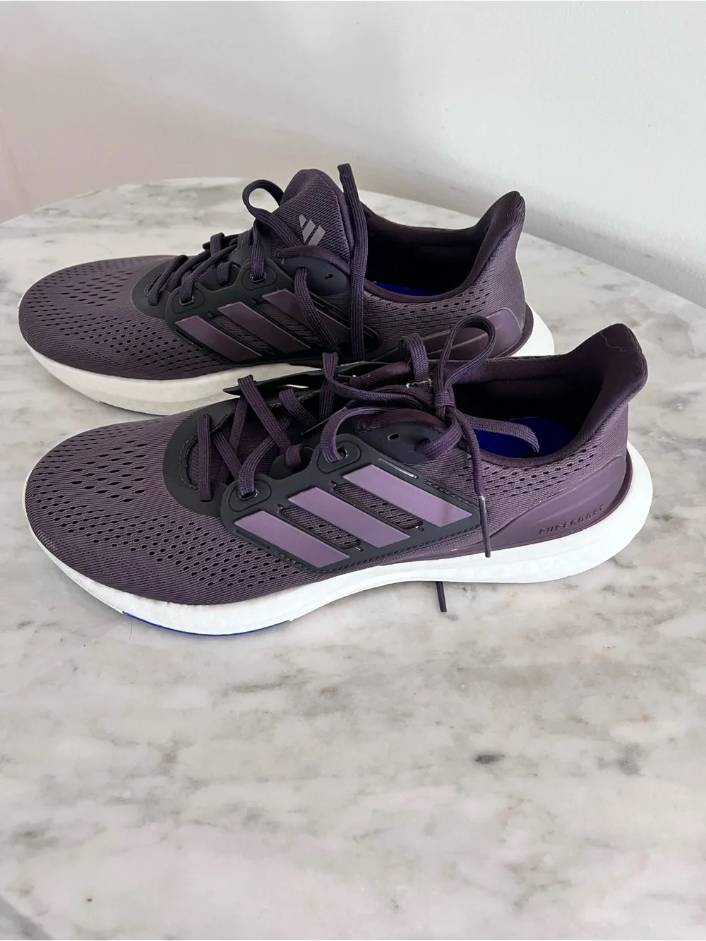adidas Pureboost Purple Running Shoes Women’s 9.5